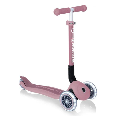 Globber scooter junior foldable eco lights berry 692-510, , medium
