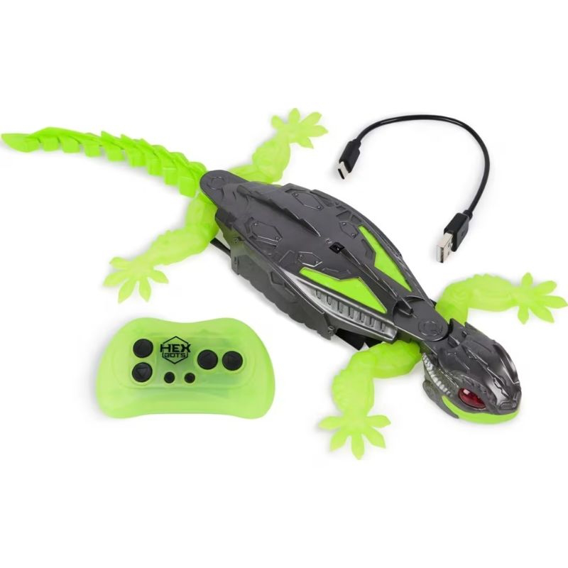 Spin master hexbots: wall climber - wall crawler gecko 6070281, , medium-null