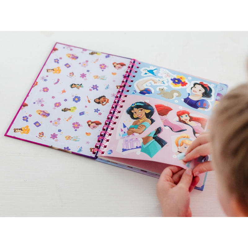 Creative sticker set stick by numbers disney princess, , medium-null