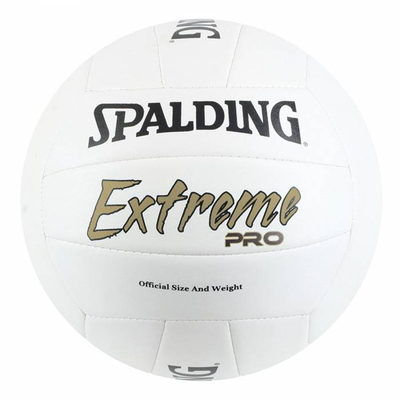 Extreme pro white volleyball, White, medium