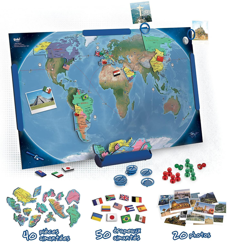 Buki france 7346 magnetic planisphere, , medium image number null