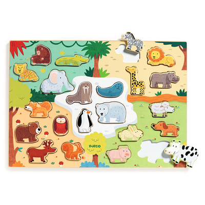 Animo wooden puzzle, , medium