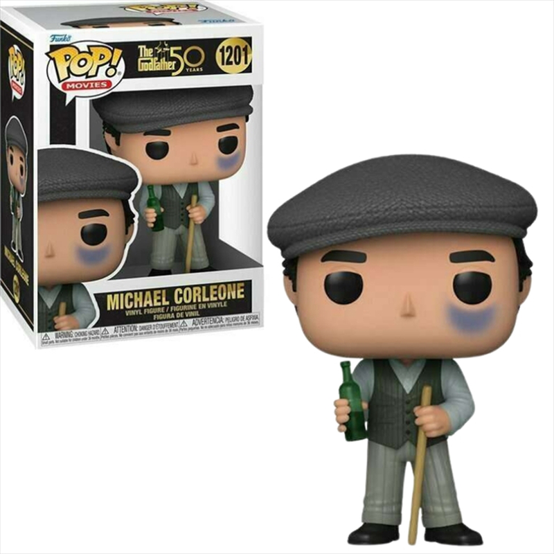 Funko pop! Movies: the godfather 50th - michael corleone #1201 vinyl figure, , medium-null