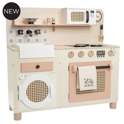 Le toy van large wooden play kitchen, , medium