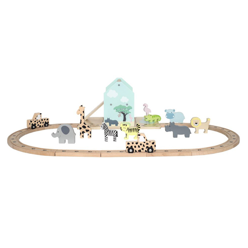 Product image: Jabadabado βαλιτσάκι με ζώα & αυτοκινητάκια 24m+, , medium-null