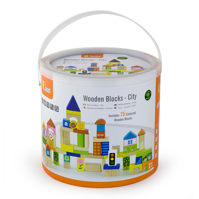 Viga block set 75τμχ για ηλικίες 2+, , medium-null