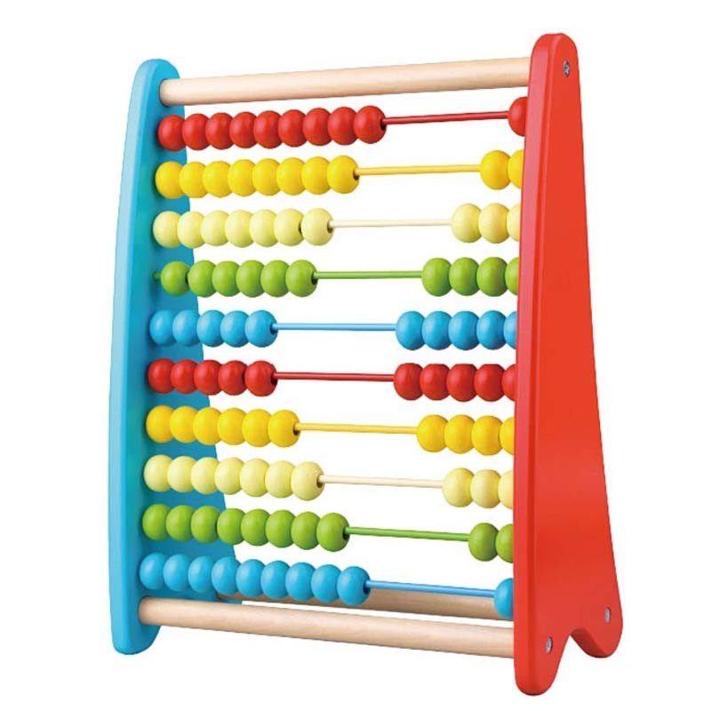 Wooden educational abacus counting number, , medium-null