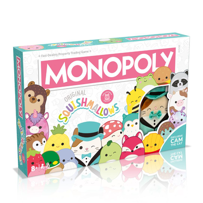 Winning moves: monopoly - original squishmallows collector s edition english wm04179-en1-6, , medium