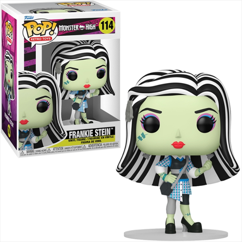 Funko pop! Retro toys: monster high - frankie stein #114 vinyl figure, , medium-null
