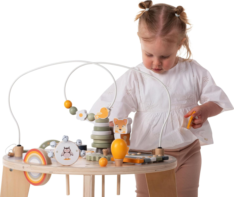 Wooden multi-activity table, , medium-null