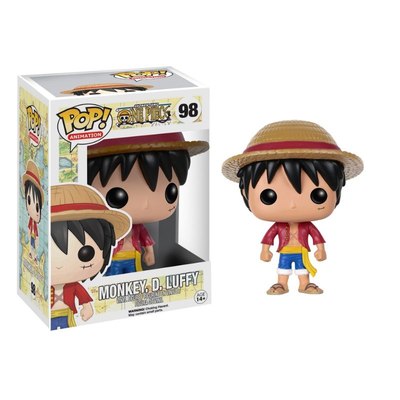 Funko pop! Animation : one piece - monkey.d.luffy #98 vinyl figure 80369, , medium