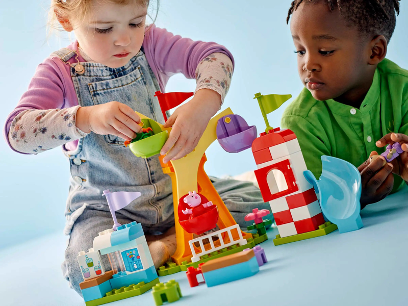 Product image: Lego peppa pig 10453 funfair toddler building set, , medium-null