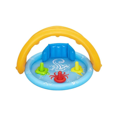 Bestway inflatable pool with roof lil sea shapes 52568, , medium