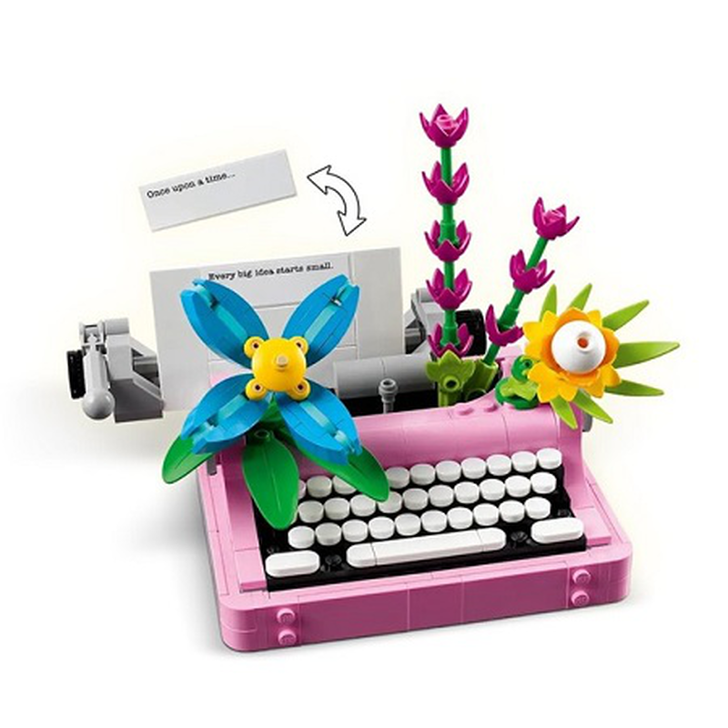 Lego creator 3in1 typewriter with flowers 363pcs 8y+ 31169, , medium-null