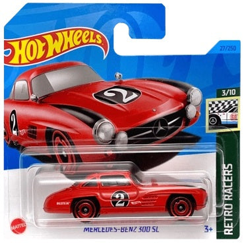 Hotwheels mercedes-benz 300 sl retro racers 27/250 2023, , medium image number null