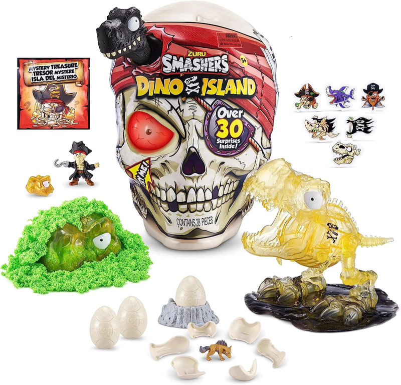 Smashers dino island giant skull assortment by zuru, , medium image number null