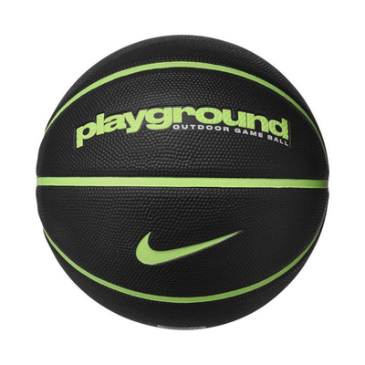 Everyday playground 8p graphic deflated, Black / Lime, medium