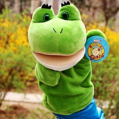 Frog handpuppet, , medium