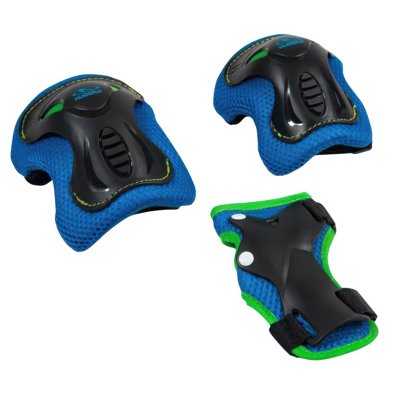 Hudora kids protector set blue size s, , medium-null