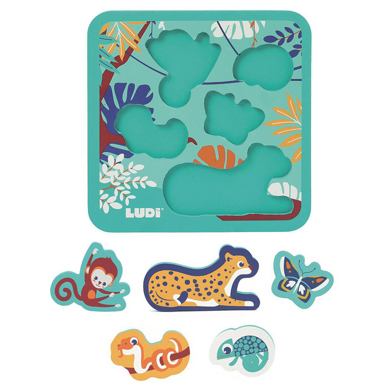 Foam peg puzzle, , medium image number null