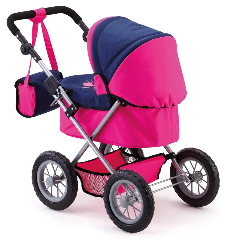 Bayer design pushchair pram for trendy doll, , medium-null