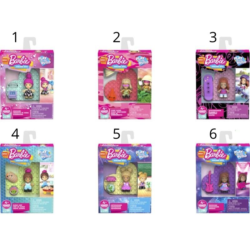 Barbie mega bloks &gamma;&iota;&alpha; &eta;&lambda;&iota;&kappa;ί&epsilon;&sigmaf; 4+, , medium-null