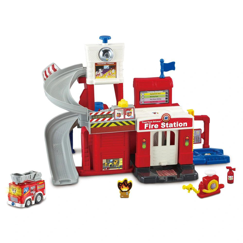 Vtech toot-toot drivers fire station playset, , medium image number null