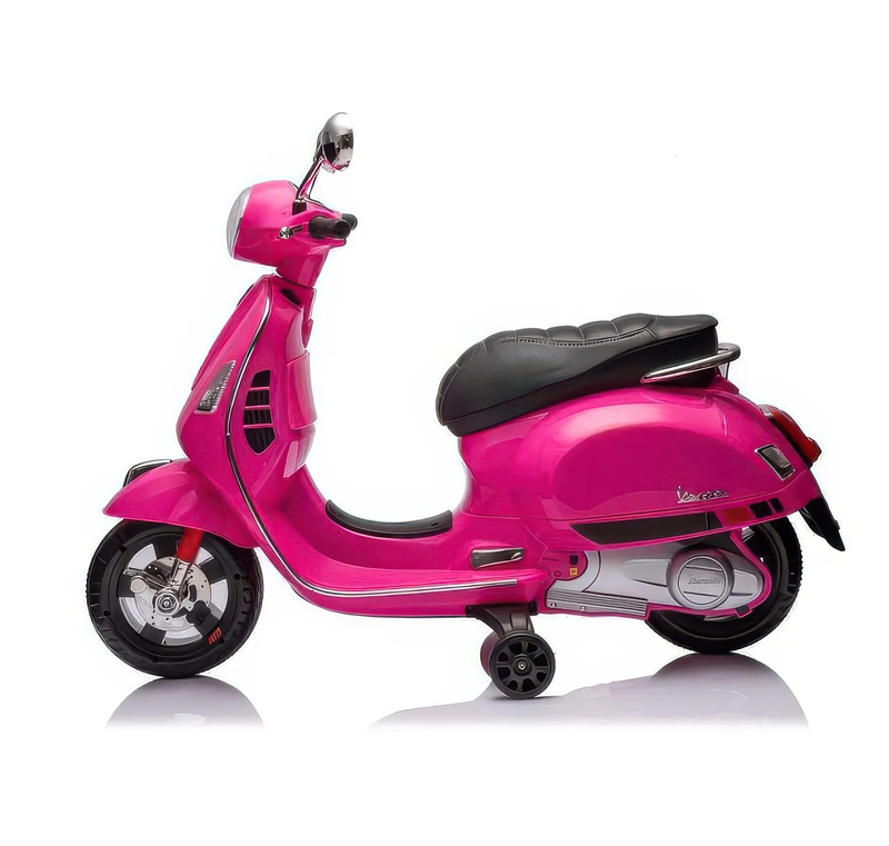 Product image: Vespa gts super electric 12v motorbike ride-on - pink, , medium-null
