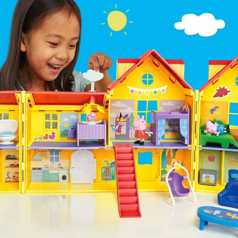 Hasbro playset peppa pig &tau;&omicron; &mu;&epsilon;&gamma;ά&lambda;&omicron; &omicron;&iota;&kappa;&omicron;&gamma;&epsilon;&nu;&epsilon;&iota;&alpha;&kappa;ό &sigma;&pi;ί&tau;&iota; &tau;&eta;&sigmaf; &pi;έ&pi;&pi;&alpha; &mu;&epsilon; 7 &delta;&omega;&mu;ά&tau;&iota;&alpha;, 3 &phi;&iota;&gamma;&omicron;ύ&rho;&epsilon;&sigmaf; &kappa;&alpha;&iota; &alpha;&xi;&epsilon;&sigma;&omicron;&upsilon;ά&rho; 3+ &epsilon;&tau;ώ&nu;, , medium-null