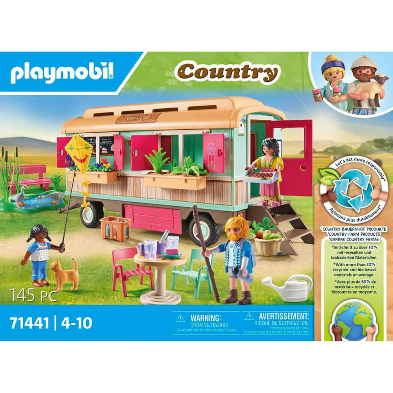 Playmobil cozy site trailer cafe, , medium-null