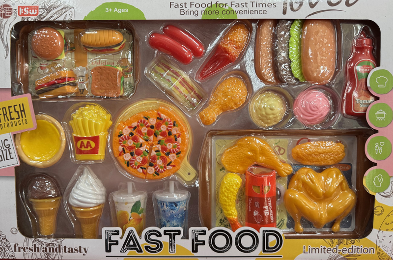 Fast food set, , medium-null