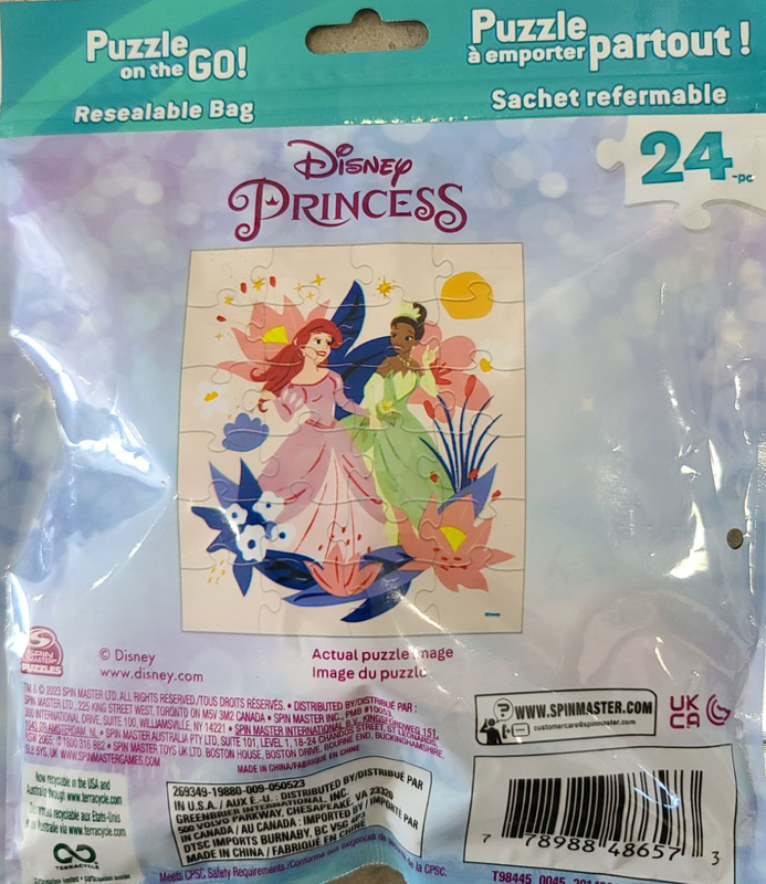 Product image: Puzzle on the go disney princess 24pcs, , medium-null