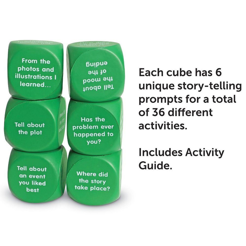 Story starter word cubes, , medium image number null