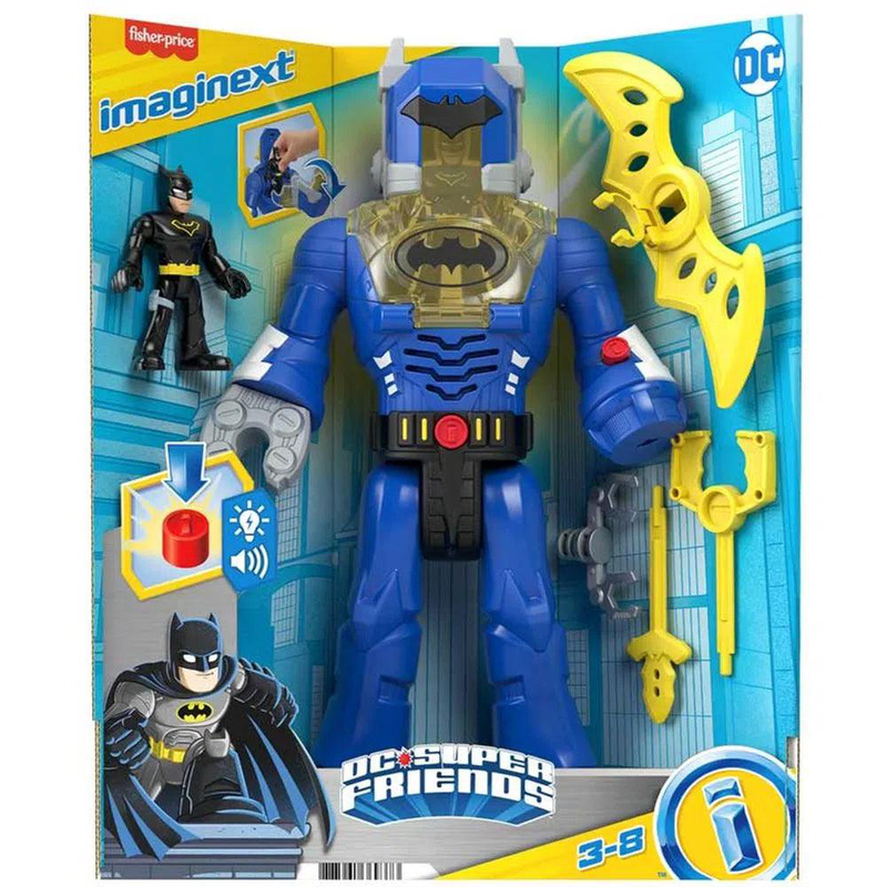 Imaginext dc batman insider & exo suit, , medium-null