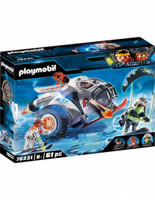 Playmobil snow glider της spy team 70231, , medium