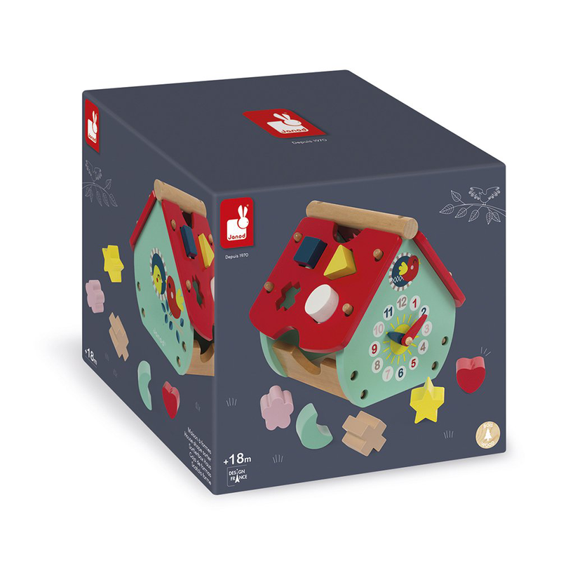 Product image: Baby forest house shape sorter, , medium-null