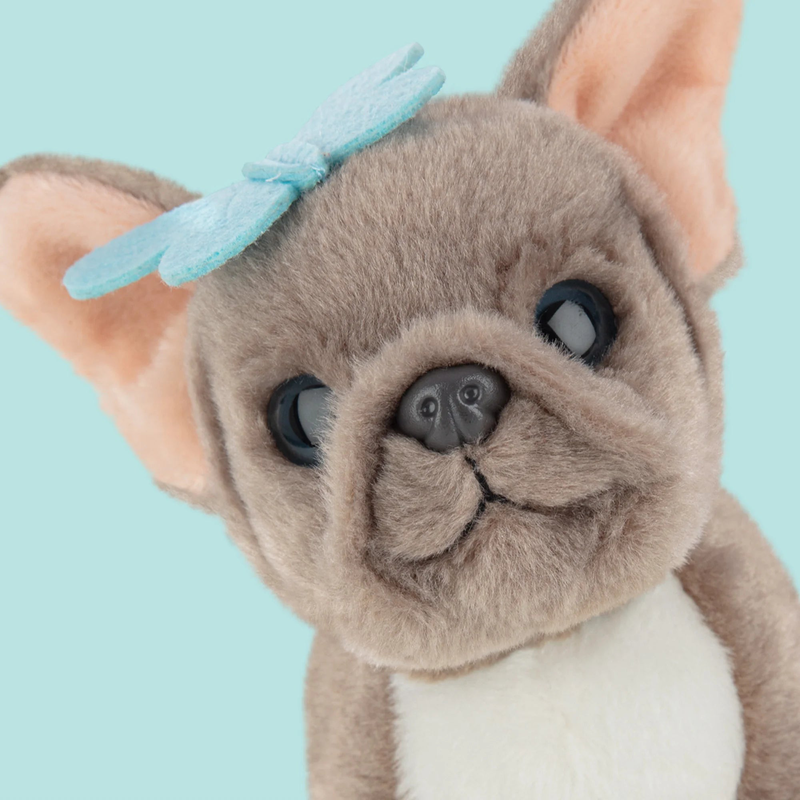 Studio pets bibi 16cm french bulldog plush, , medium-null