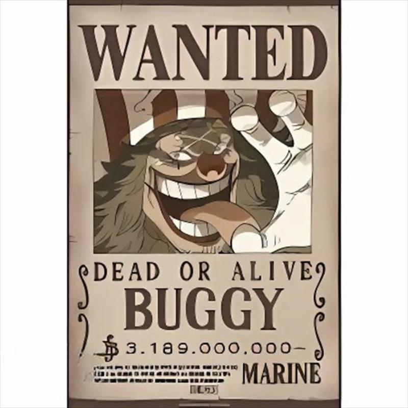 Abysse one piece - one piece - buggy wanted poster 52x38cm, , medium-null