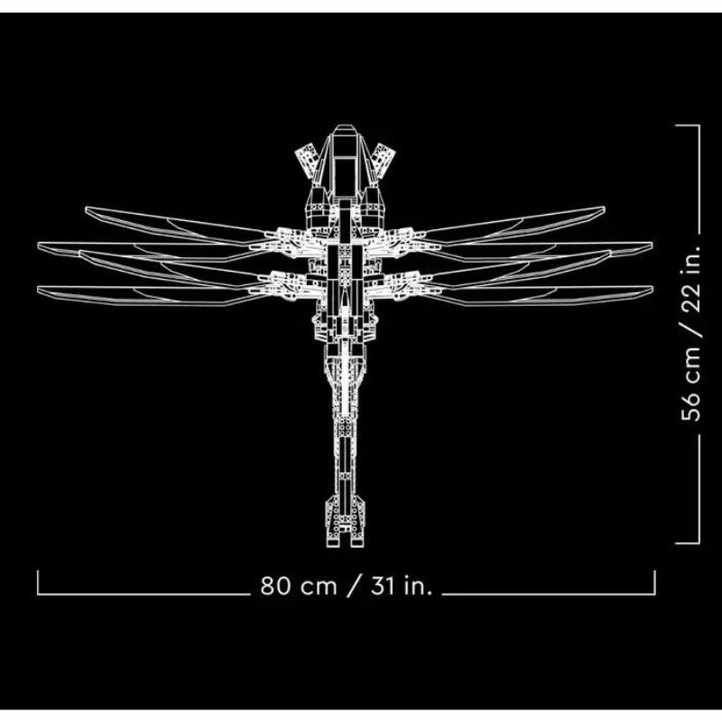 Lego 10327 icons - dune atreides royal ornithopter, , medium-null