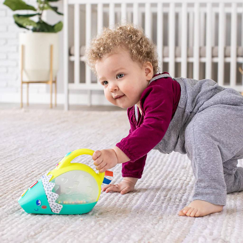 Infantino push & pop musical light-up mini vac, , medium-null