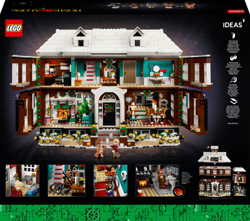 Lego ideas home alone 21330 for ages 18+ 3955pcs, , medium-null