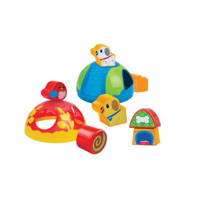 Winfun διαδραστική μπάλα ταξινόμησης με σχήματα & μίνι παιδική χαρά, , medium