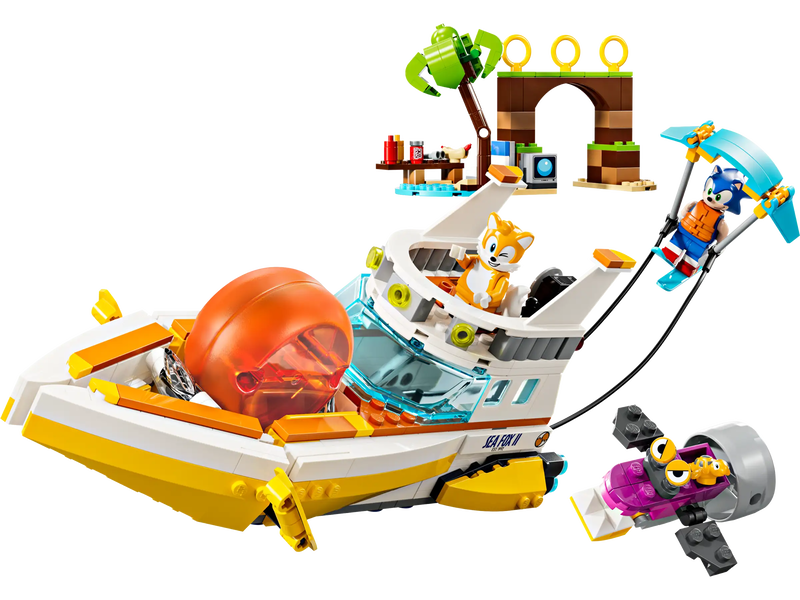 Lego sonic the hedgehog 76997 tails' adventure boat image number null