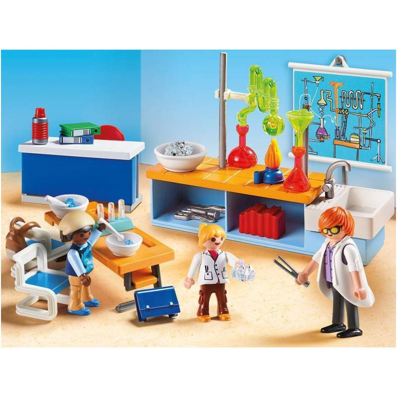 Playmobil 9456 city life chemistry class, , medium image number null
