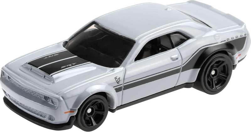 Hot wheels 1:64 '18 dodge challenger srt demon &ndash; 1/4 mile finals grp29 gyn21 die-cast model, , medium-null