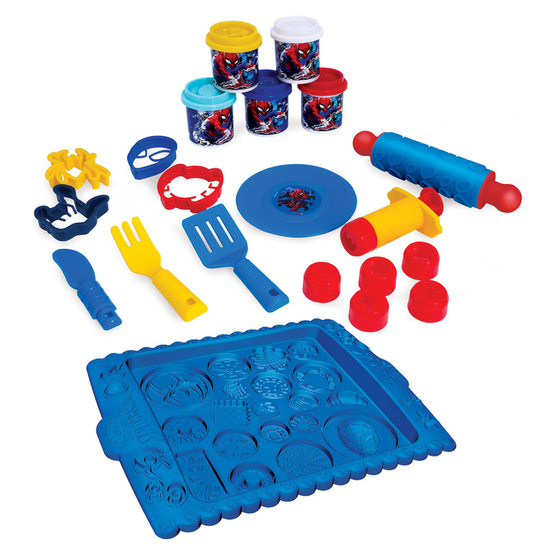 Marvel spiderman baking set dough, , medium-null