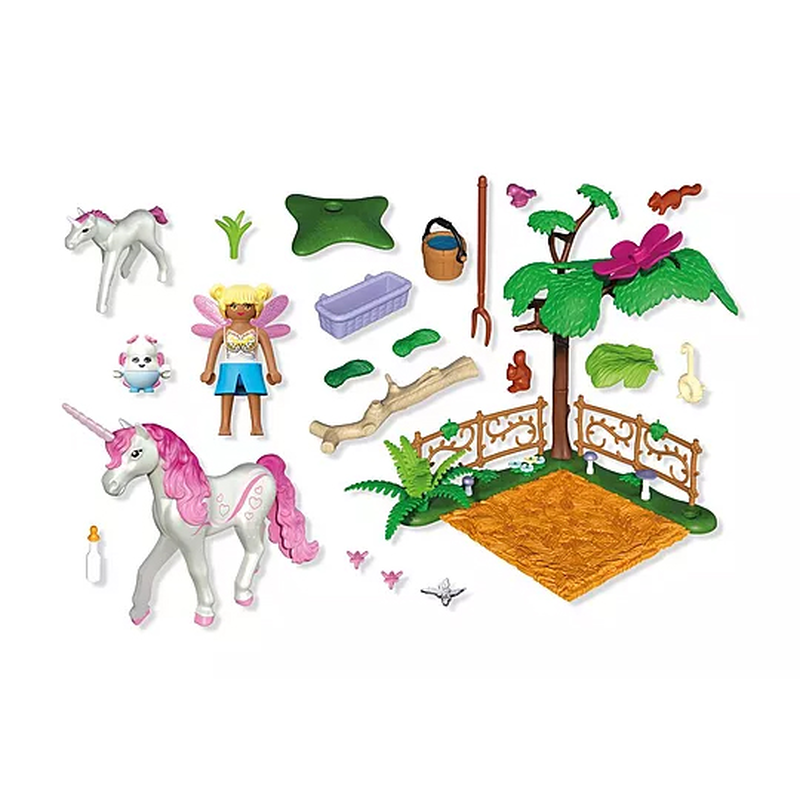 Playmobil magical unicorn stable, , medium-null