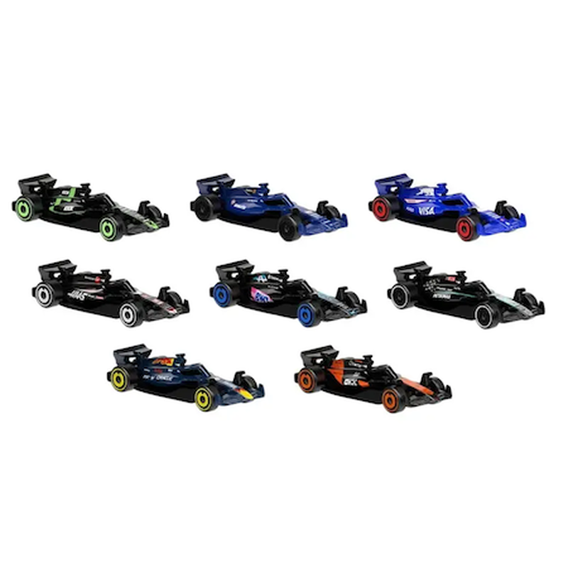 Hot wheels cars formula 1 set of 5 3y+ (1pc random selection) (jgf58), , medium-null