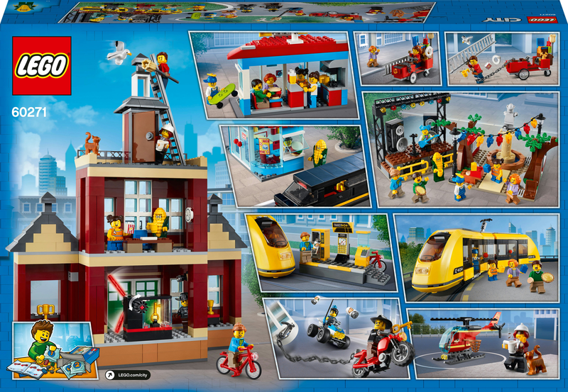 Lego city main square 60271 &gamma;&iota;&alpha; &eta;&lambda;&iota;&kappa;ί&epsilon;&sigmaf; 6+ 1517&tau;&mu;&chi;, , medium-null