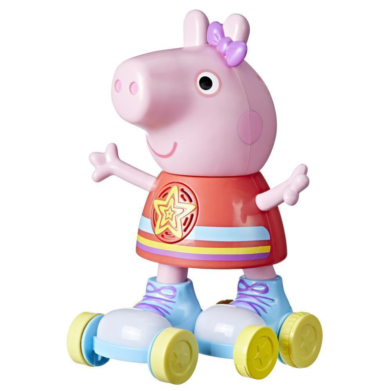 Peppa pig roller disco 11-inch interactive peppa toy image number null